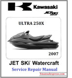 Download PDF - Kawasaki ULTRA 250X JET SKI Watercraft Service Repair Manual 2007