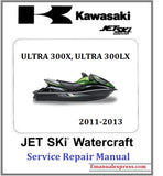 Download PDF - Kawasaki ULTRA 300X, ULTRA 300LX JET SKI Watercraft Service Repair Manual 2011-2013