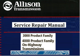Download PDF - ALLISON TRANSMISSION 3000 & 4000 SERIES GEARBOX Service Repair Manual