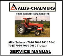 Load image into Gallery viewer, Download PDF - Allis Chalmers 7010 7020 7030 7040 7045 7050 7060 7080 Tractor Service Repair Manual