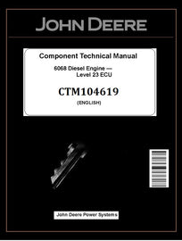 CTM104619 COMPONENT TECHNICAL MANUAL - JOHN DEERE POWERTECH 6068 DIESEL ENGINE DOWNLOAD PDF