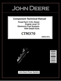 CTM370 COMPONENT TECHNICAL MANUAL - JOHN DEERE POWERTECH 6135 DIESEL ENGINE LEVEL 15 ELECTRONIC FUEL SYSTEM DOWNLOAD PDF