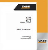 Download PDF - Case 621G, 721G Wheel Loader Tier 2 Service Repair Manual (Pub. No. 48083740)
