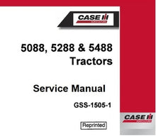 Load image into Gallery viewer, Download PDF - Case IH 5088, 5288, 5488 Tractor Service Repair Manual