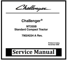 Download PDF - Challenger MT255B Standard Compact Tractor Service Repair Manual