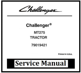 Download PDF - Challenger MT275 Compact Tractor Service Repair Manual