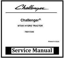 Load image into Gallery viewer, Download PDF - Challenger MT295 Hydro Compact Tractor Service Repair Manual