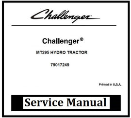 Download PDF - Challenger MT295 Hydro Compact Tractor Service Repair Manual