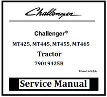 Load image into Gallery viewer, Download PDF - Challenger MT425, MT445, MT455, MT465 Tractor Service Repair Manual