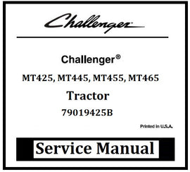 Download PDF - Challenger MT425, MT445, MT455, MT465 Tractor Service Repair Manual