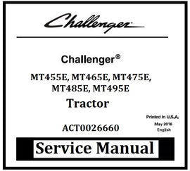 Download PDF - Challenger MT455E, MT465E, MT475E, MT485E, MT495E Tractor Service Repair Manual