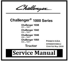 Load image into Gallery viewer, Download PDF - Challenger 1038, 1042, 1046, 1050 Tractor Workshop Service Manual