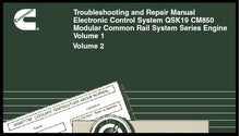 Load image into Gallery viewer, Download PDF - Cummins QSK19 CM850 Modular Engine Troubleshooting and Repair Manual