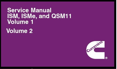 Download PDF - Cummins ISM, ISME and QSM11 Engine Service Repair Manual