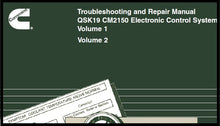 Load image into Gallery viewer, Download PDF - Cummins QSK19 CM2150 Electronic Control System Troubleshooting and Repair Manual