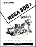 Download PDF - Daewoo Mega 300-III Wheel Loader Service Repair Shop Manual