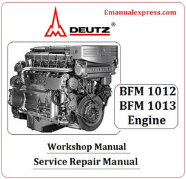 Download PDF - Deutz BFM 1012, BFM 1013 Engine Service Repair Manual