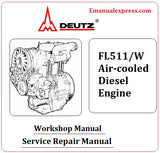 Download PDF - Deutz FL511/W Air-cooled Diesel Engine Service Repair Manual