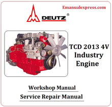 Load image into Gallery viewer, Download PDF - Deutz TCD 2013 4V Industry Engine Service Repair Manual