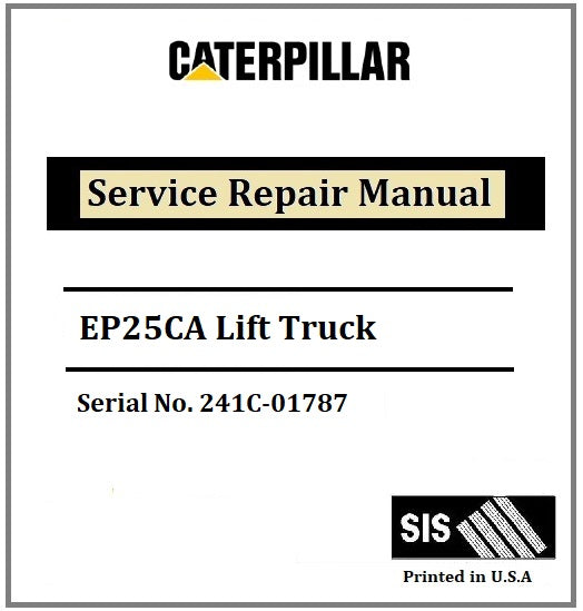 Caterpillar EP25CA Lift Truck SN. 241C-01787 