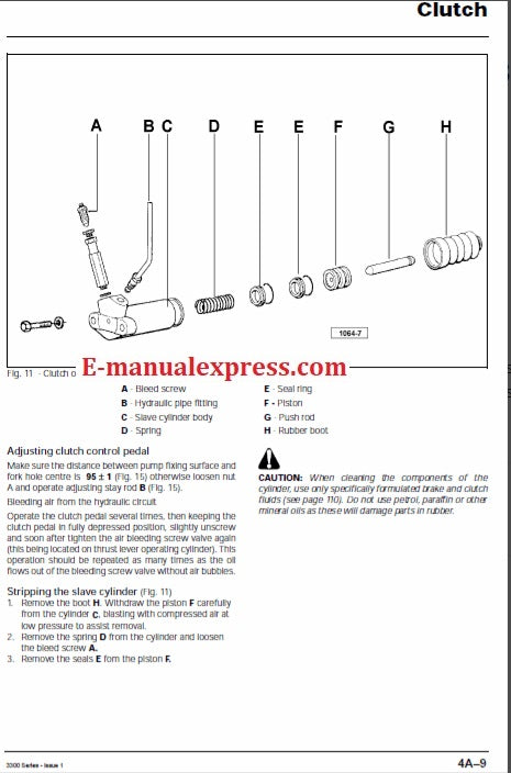 Massey Ferguson MF 3315, 3325, 3330, 3340, 3350, 3355 Tractor (3300 Series) Workshop Service Manual