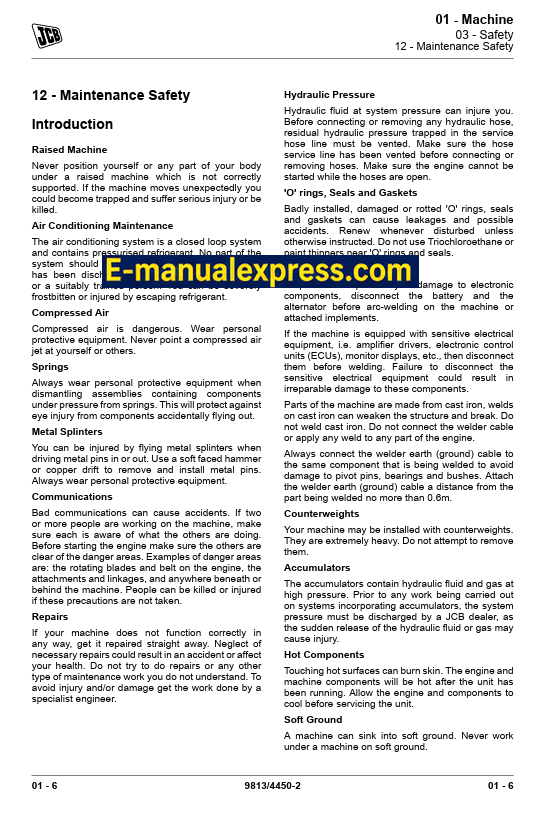 Download JCB 135 HD, 155 HD Skid Steer Loader PDF Service Repair Manual