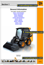 Load image into Gallery viewer, Download JCB 135, 155, 175, 190, 205, 150T, 190T, 205T Skid Steer Loader PDF Service Repair Manual