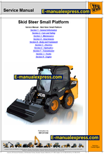 Load image into Gallery viewer, Download JCB 135, 155, 175, 190, 205, 150T, 190T, 205T Skid Steer Loader PDF Service Repair Manual