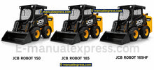 Load image into Gallery viewer, Download JCB Robot 150, 165 Skid Steer Loader PDF Service Repair Manual