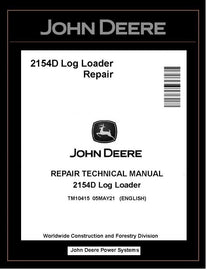 TM10415 John Deere 2154D Log Loader