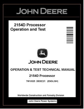 Load image into Gallery viewer, TM10325 John Deere 2154D Processor