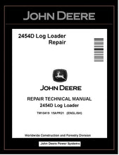 Load image into Gallery viewer, TM10419 John Deere 2454D Log Loader