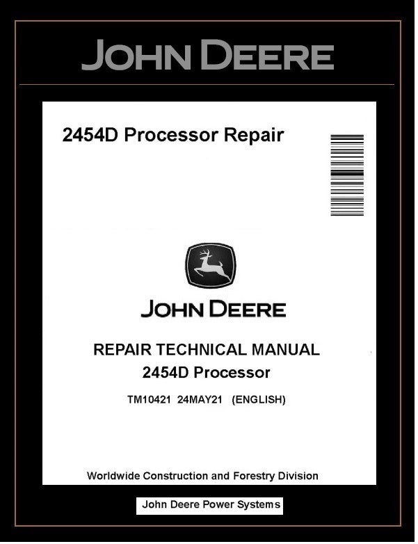 TM10421 John Deere 2454D Processor