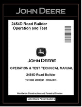 Load image into Gallery viewer, TM10326 John Deere 2454D Road Builder