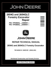 Load image into Gallery viewer, TM14036X19 John Deere 2654G, 2654GLC Forestry