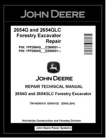 TM14036X19 John Deere 2654G, 2654GLC Forestry