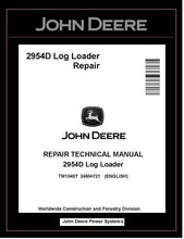 Load image into Gallery viewer, TM10407 John Deere 2954D Log Loader