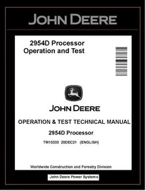 TM10333 John Deere 2954D Processor