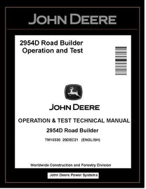 TM10330 John Deere 2954D Road Builder