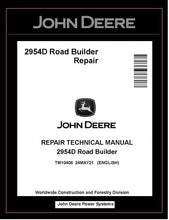 Load image into Gallery viewer, TM10406 John Deere 2954D Road Builder