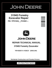 Load image into Gallery viewer, TM14026X19 John Deere 3154G Forestry Excavator