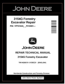 TM14026X19 John Deere 3154G Forestry Excavator