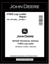 Load image into Gallery viewer, TM14032X19 John Deere 3156G Log Loader