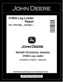 TM14032X19 John Deere 3156G Log Loader