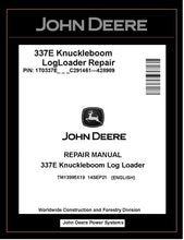 Load image into Gallery viewer, TM13995X19 John Deere 337E Knuckleboom Log Loader