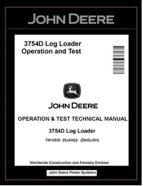 TM10335 John Deere 3754D Log Loader