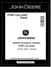 Load image into Gallery viewer, TM10423 John Deere 3754D Log Loade