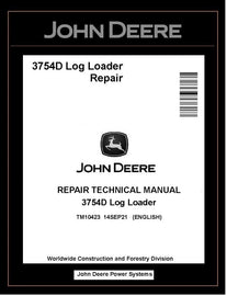 TM10423 John Deere 3754D Log Loade