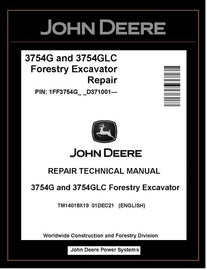 TM14018X19 John Deere 3754G 3754GLC Forestry Excavator