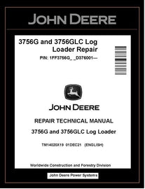 TM14020X19 John Deere 3756G 3756GLC Log Loader